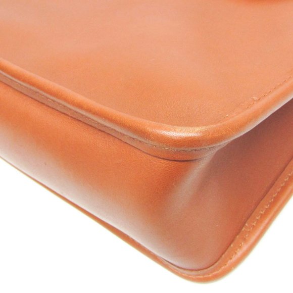 COACH Old 5265 Men's Leather Briefcase,Shoulder Bag Brown - Picture 5 of 10